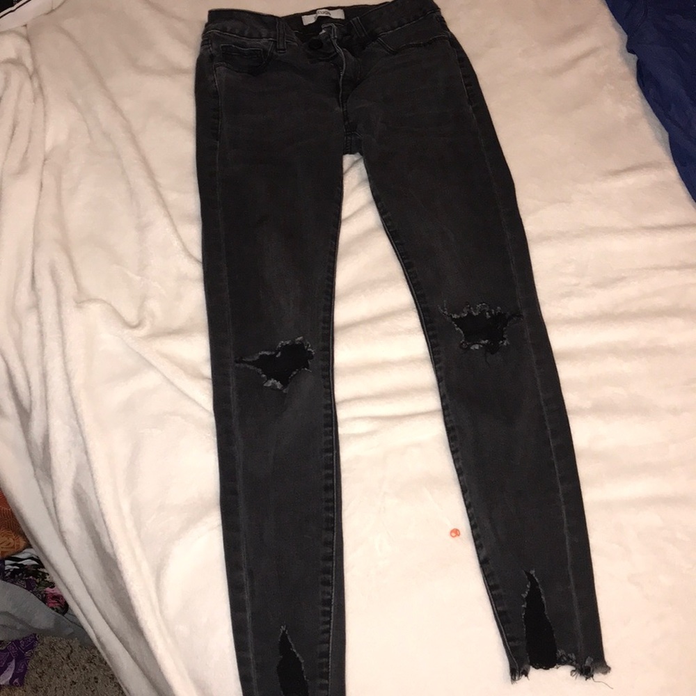 black jeans